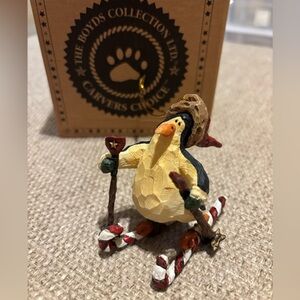 Boyd’s Bears Carvers Choice Afton .. Cross Country Ornament
